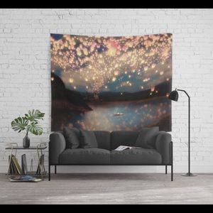 Wall tapestry - lantern festival